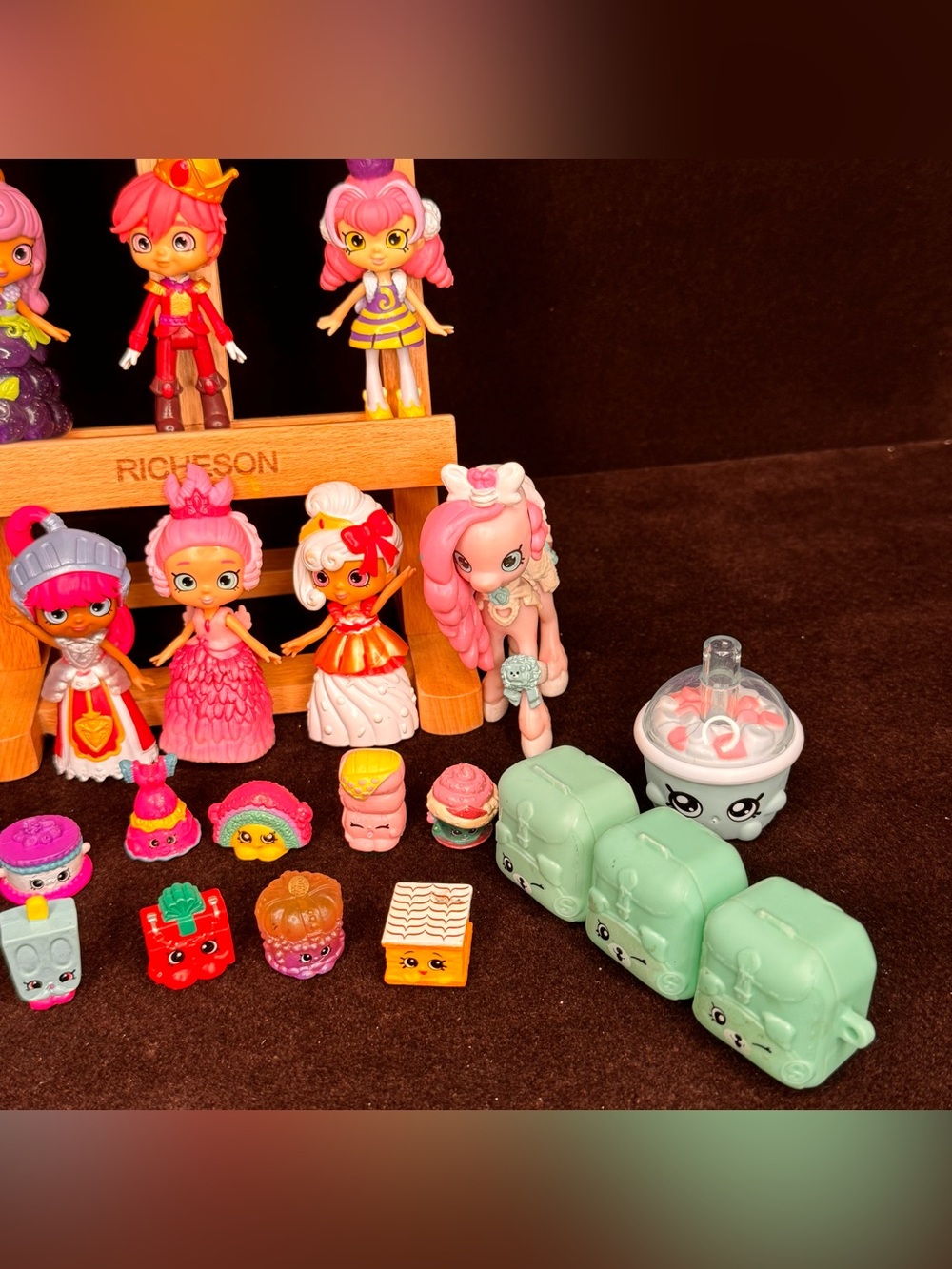 Huge Shopkins Lot Lil Shoppies Dolls Furniture Accessories Figures Mini Toy Lot - Picture 4 of 7